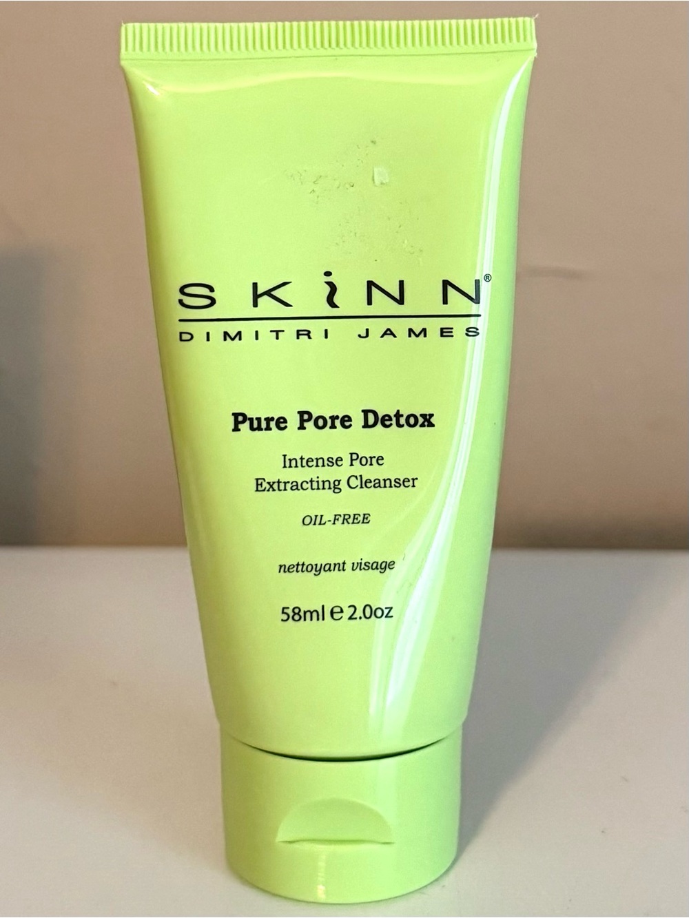 SKINN DIMITRI JAMES PURE PORE DETOX INTENSE PORE EXTRACTING CLEANSER 2 OZ SEALED